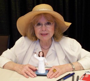 Piper Laurie at Texas Frightmare Convention 2012 Photo credit Barry Crawford