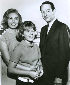 Jean Byron, Patty Duke, and William Schallert from The Patty Duke Show.