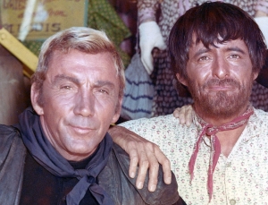 3. Cameron Mitchell and Henry Darrow Shot while filming the second season High Chaparral episode The Glory Soldiers