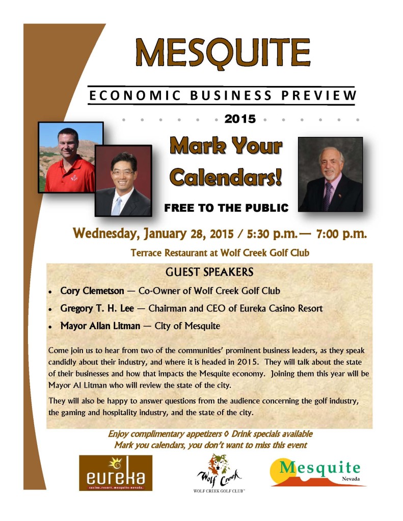 Economic Business Preview - 2015 - Flyer Revised