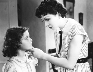 Imitation of Life 1934 Marilyn Knowlden with screen mother Claudette       Colbert