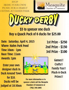 Chamber Ducky Derby 2015
