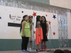 From left to right: Abby Montes, America Gamez, Brizannia Hermosillo and Gaby Lopez.