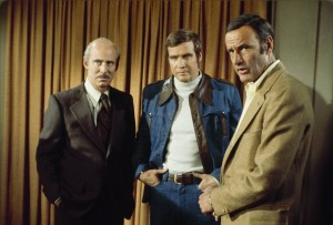 Alan Oppenheimer, Lee Majors and Richard Anderson in The Six Million Dollar Man