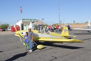 Kids, ages 8 to 17, will have a chance to fly over Mesquite with pilots from Salt Lake City Experimental Aircraft Association (EAA) Chapter 23 on April 16 at the Mesquite Airport. Photo submitted.