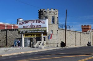 The Old Montana State Prison built in 1871 with convict labor.